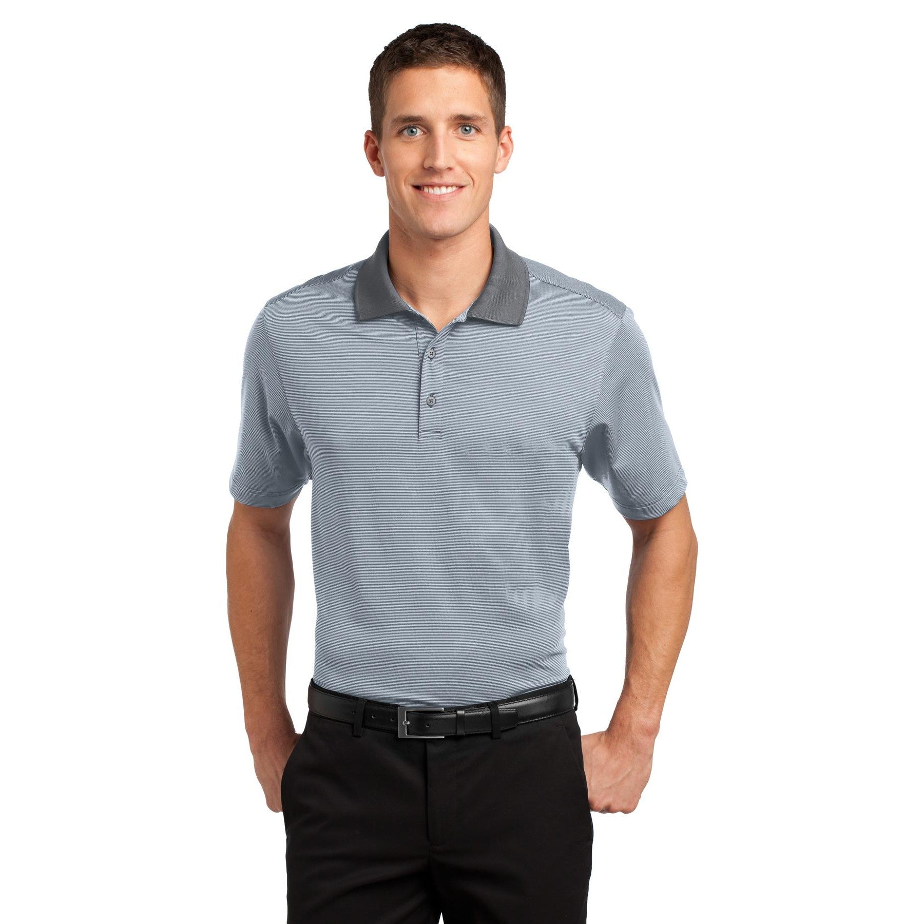 Port Authority-Port Authority® Fine Stripe Performance Polo. K558-MedTech-3